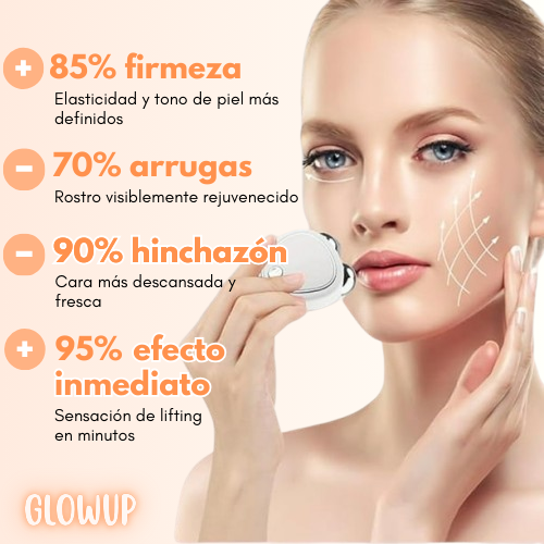 GlowUp lifting facial en 5 minutos + Gel conductor GRATIS