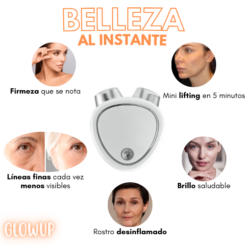 GlowUp lifting facial en 5 minutos + Gel conductor GRATIS