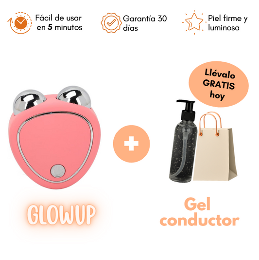 GlowUp lifting facial en 5 minutos + Gel conductor GRATIS